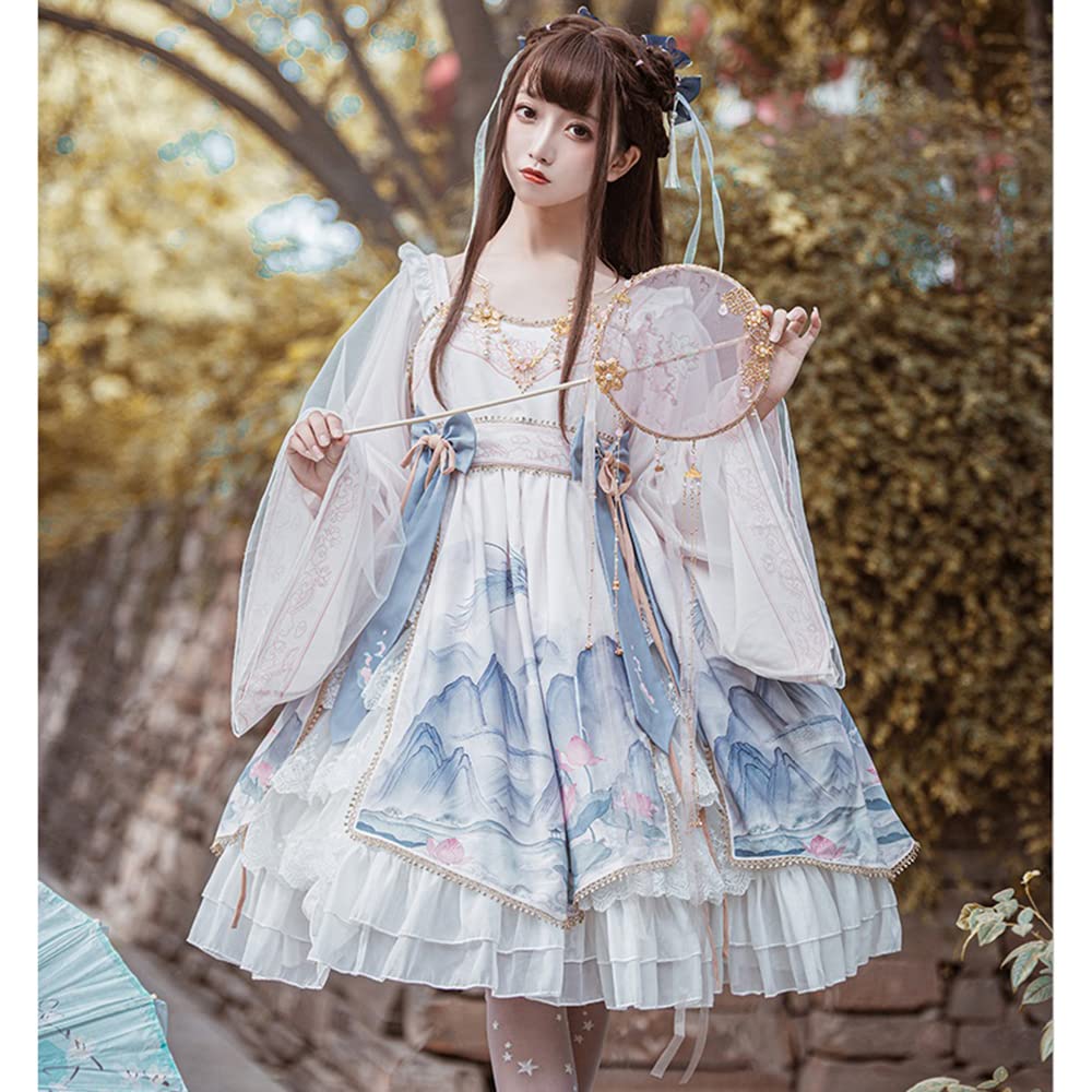 Amazon.co.jp: [SSUPTEMBER2] ロリータ ワンピース チャイナ